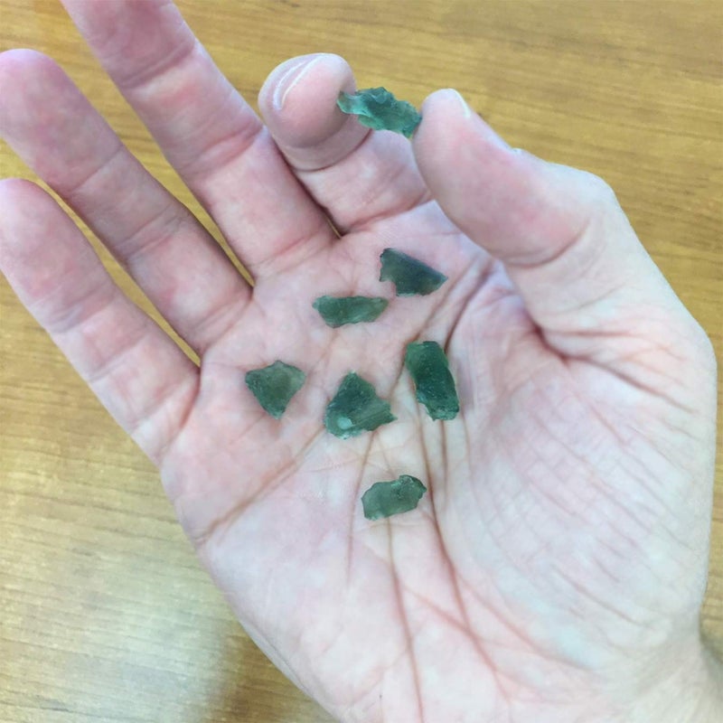Starborn Genuine Rough Moldavite small 2-5 Carat Stone, One Piece - Image 5